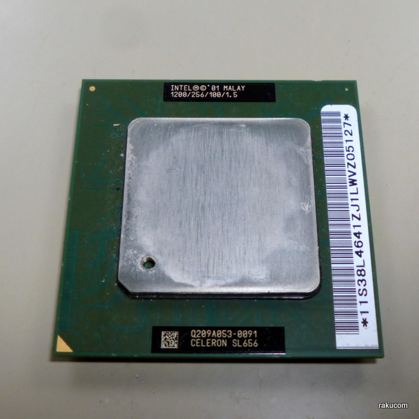INTEL CELERON 633MHZ Level Cache 128K SOCKET 370 PROCESSOR FLIP CHIP  PGA PN:BX80526F633128SL3W9. Factory sealed retail pack with heatsink fan.  CPU